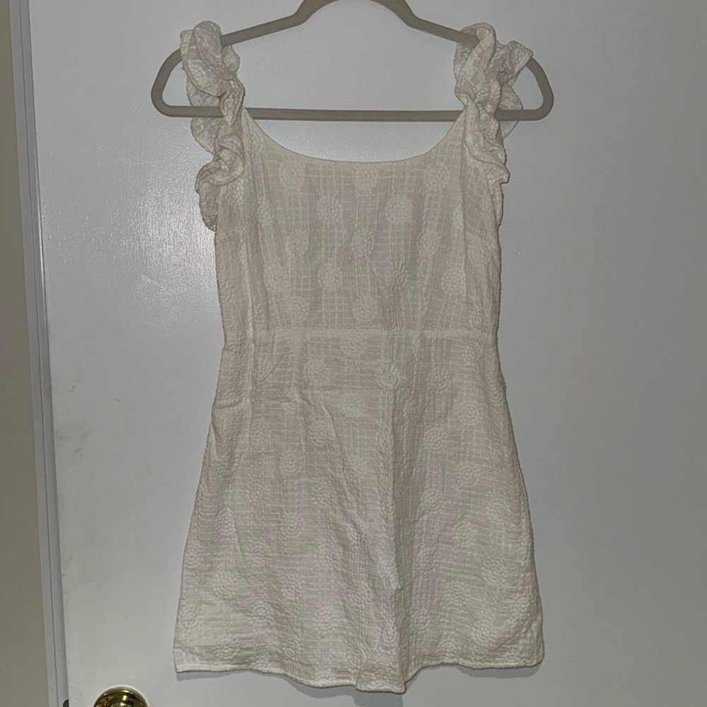 Selfie Leslie White Short Dress
